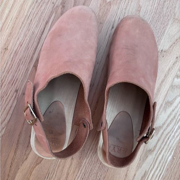 Bryr Suzie mid-heel clog in CLAY - Picture 6 of 7